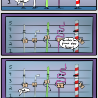 Back inaction - web comics