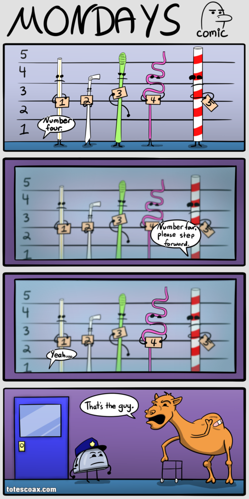 Back inaction - web comics