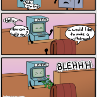 Bank Error - Web Comic