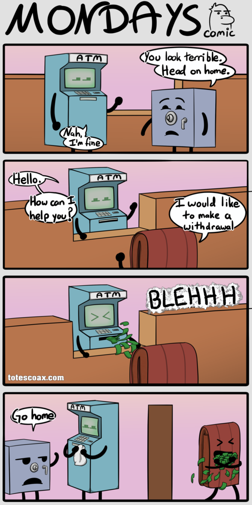 Bank Error - Web Comic