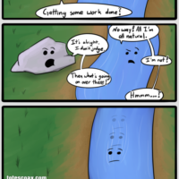 Best Dam Pun - Web Comic