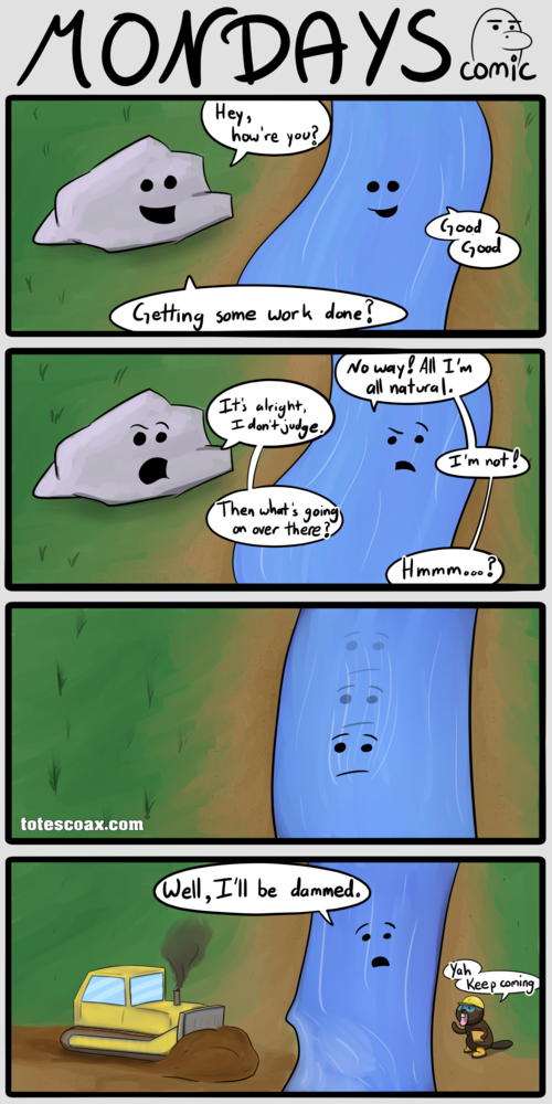 Best Dam Pun - Web Comic