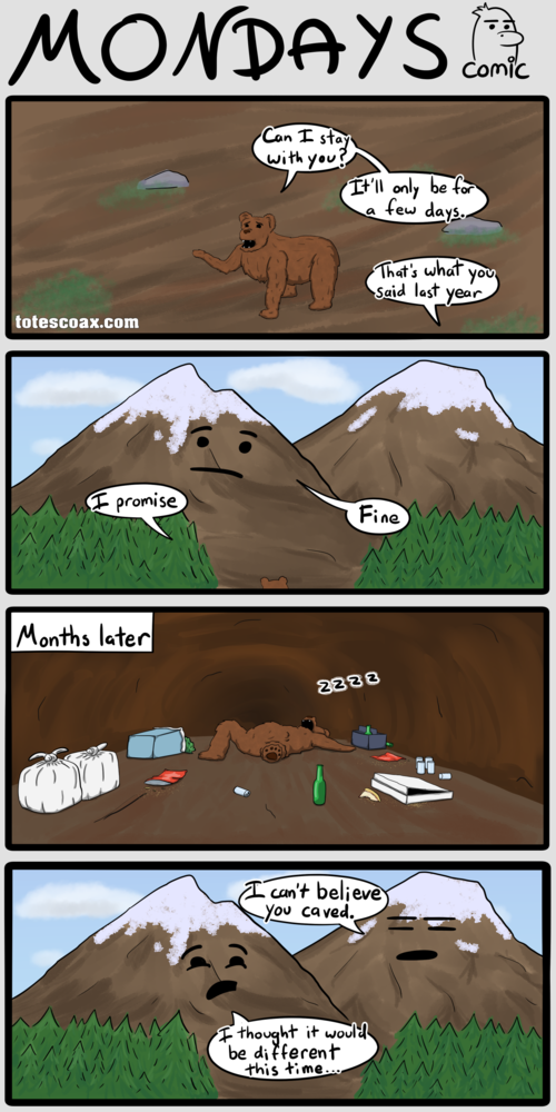 Caving - Web Comic