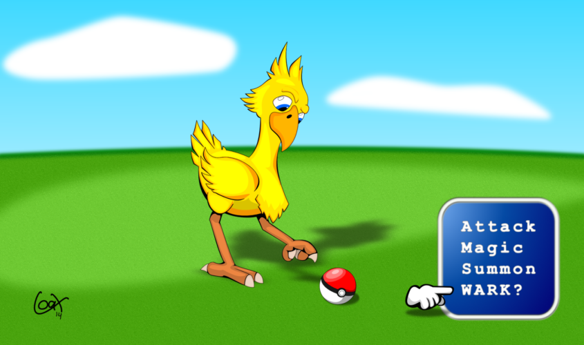 Chocoball This is a work that pushed my skills in Inkscape up quite a bit just by making it! Originally an illustration on paper. I decided to make it digital to allow me to make a high quality print for a friend. I also was able to fix a few errors I made in the hand drawing and add even more to it!