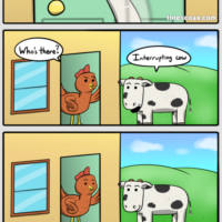 Cow Interrupted - web comics