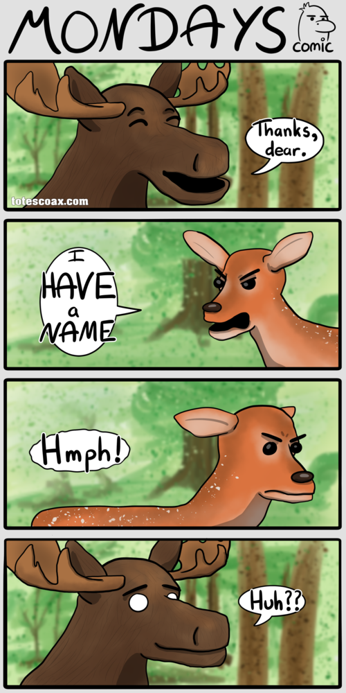 Deerly Departed - Web Comic