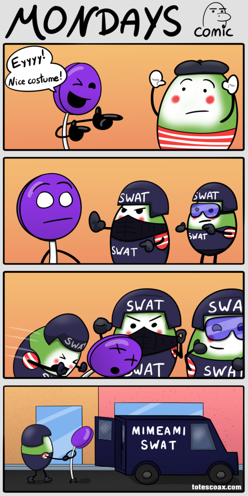 Finger Guns - web comics