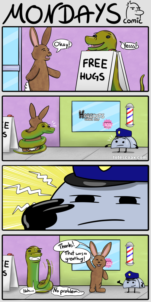 Free Hugsss - Web Comic