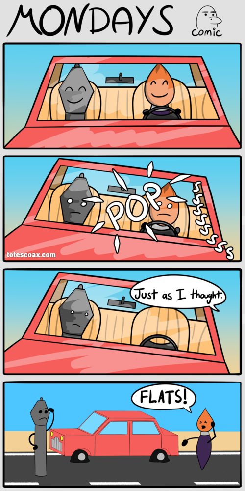 Getting Flats - web comic