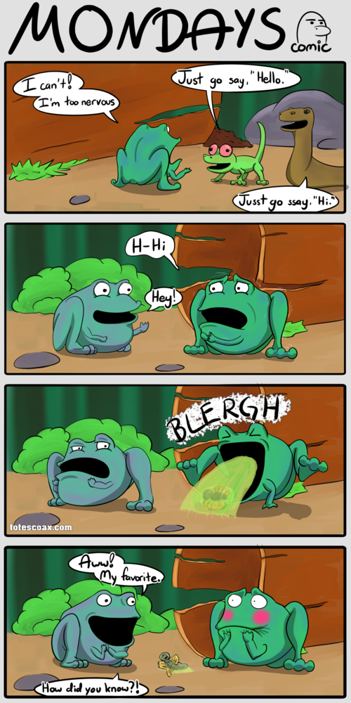 Giving me butterflies - Web Comic