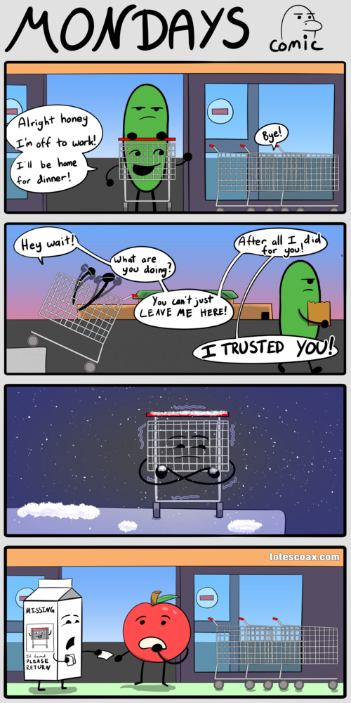 Home Is Where The Cart Is - web comics