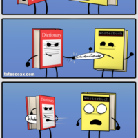 How we get words in English - web comics