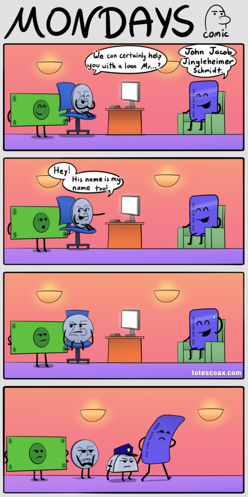 Identity Theft - web comics