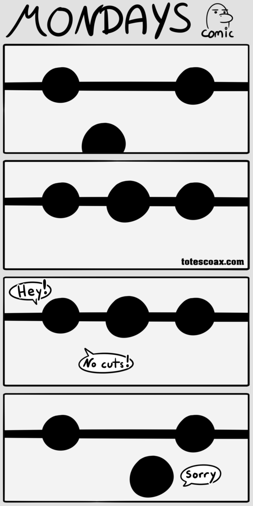 No Cutting - web comics