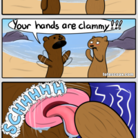 Otterly Adorable - web comic