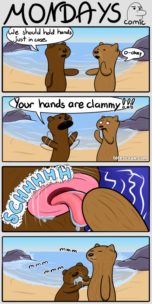Otterly Adorable - web comic