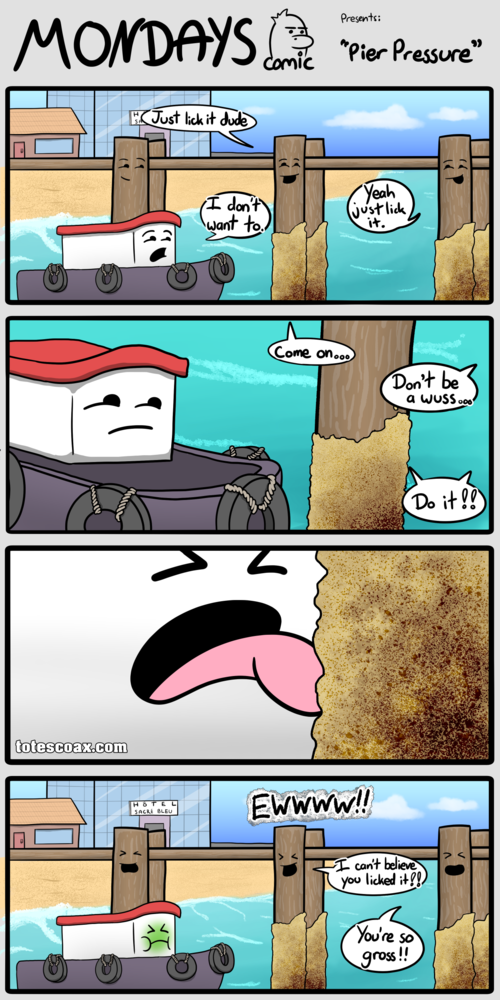 Pier Pressure - web comic