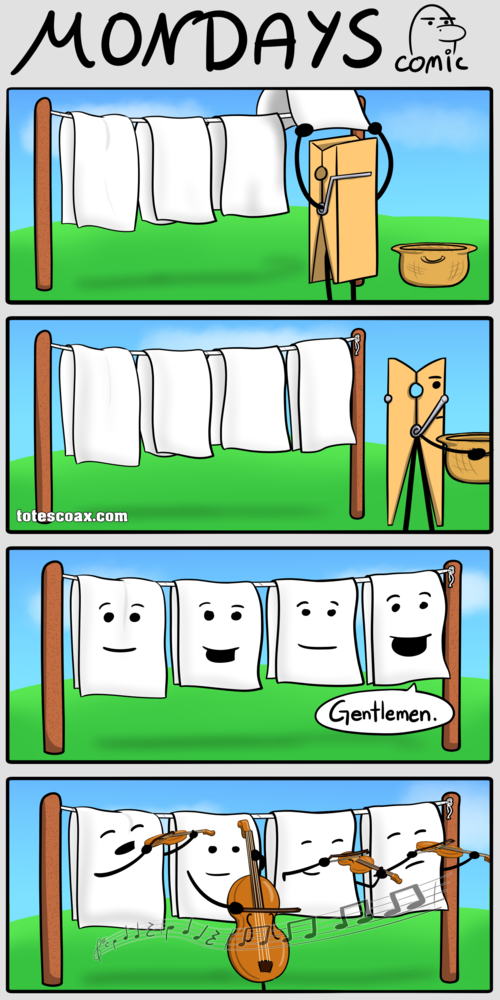 Sheet Music - web comics