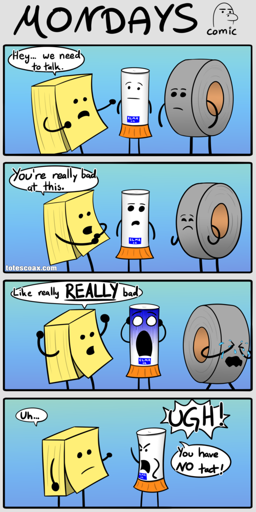 Social Tacktics - web comics