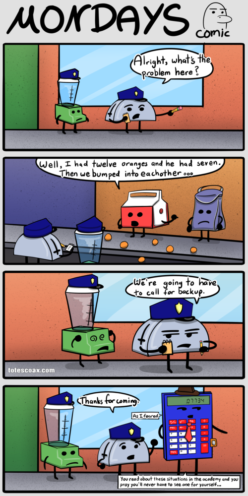 The Problem at Hand - web comics