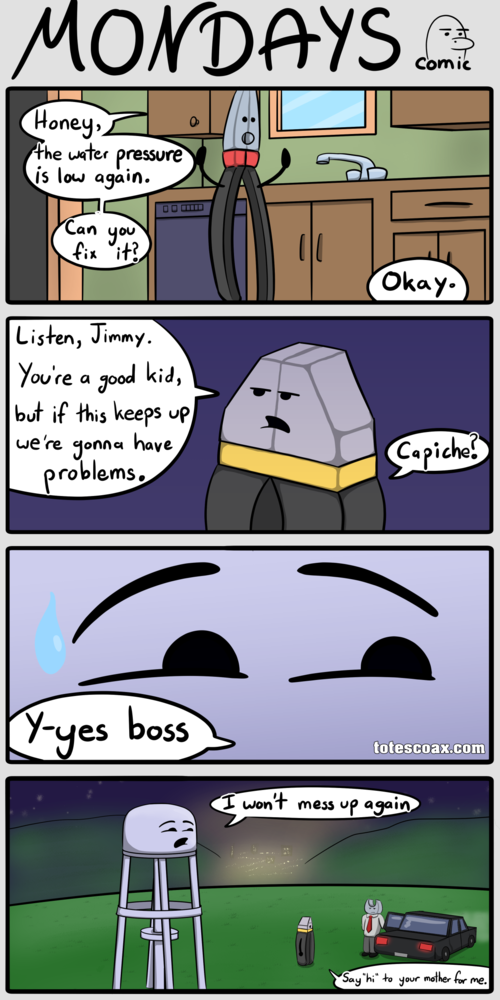 Under Pressure - Web Comics