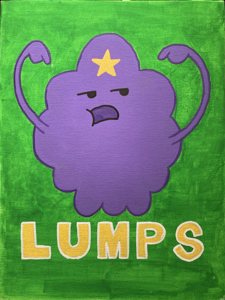 Lumpy Space Princess from Adventure Time